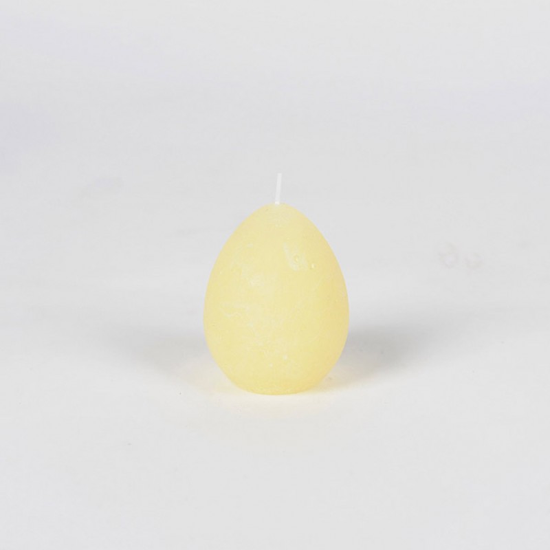 Candela uovo d6,5xh8,5 cm -buttercake