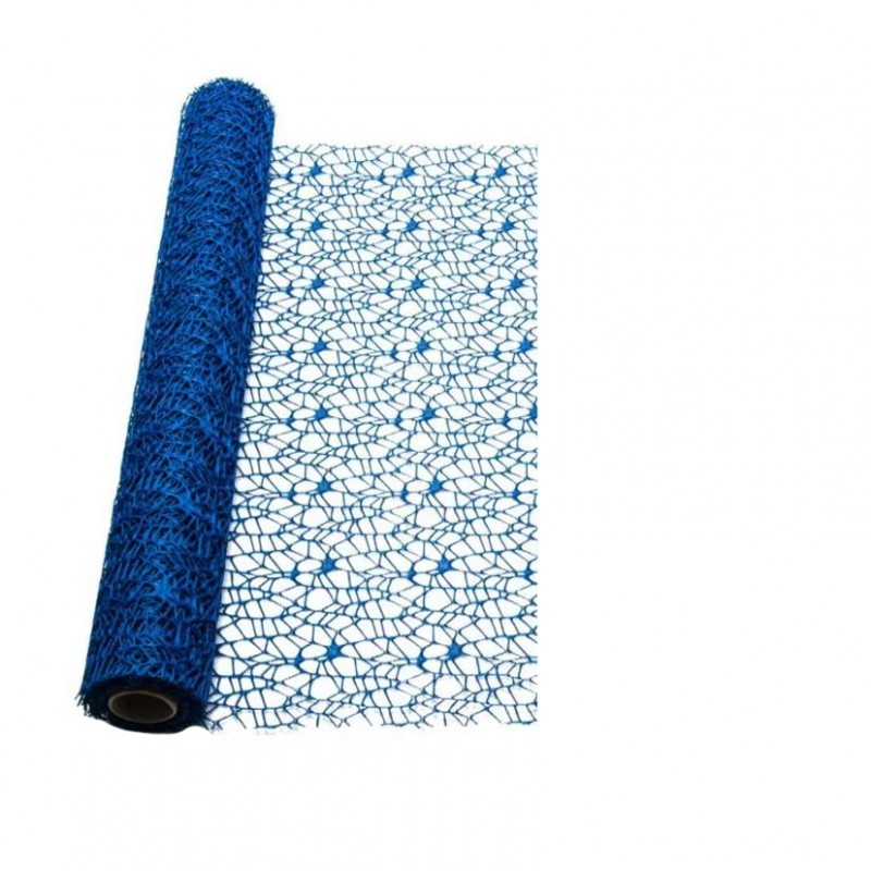 Rotolo decor mesh cm 48x5 yds-blu scuro