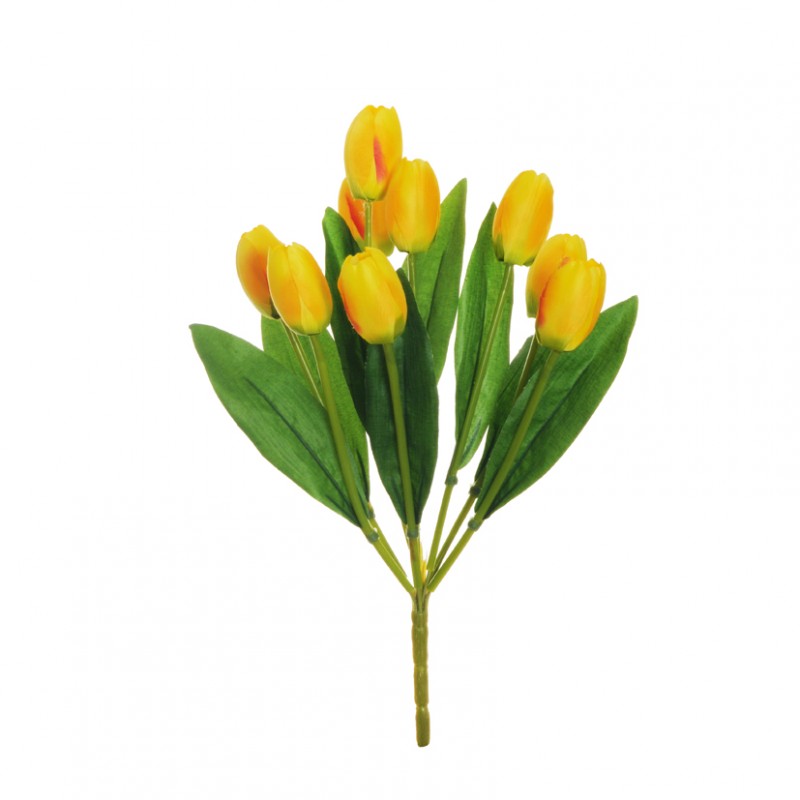 Tulipano x9 h44 cm tu - yellow *