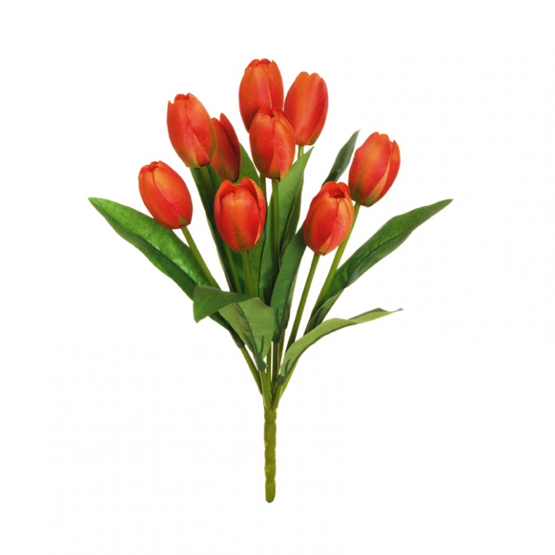 Tulipano x9 h44 cm tu - orange *