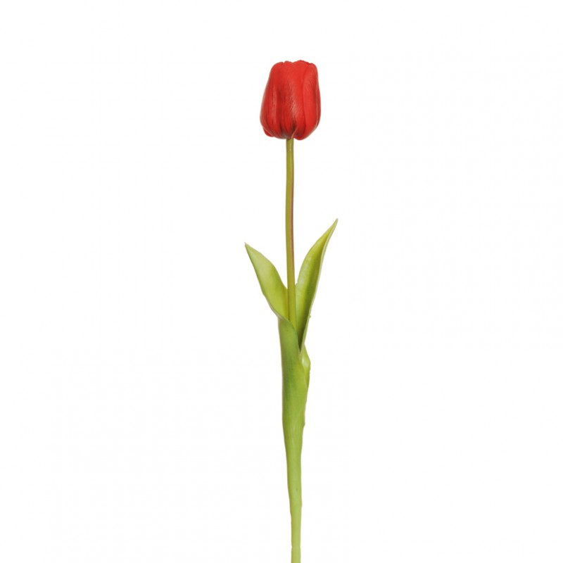 Tulipano rubber h46cm tu-red*