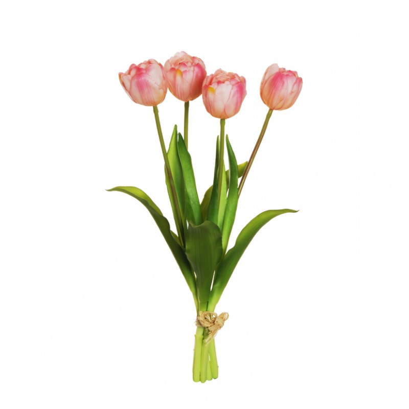 Tulipano x4 tu h38 cm - pink*