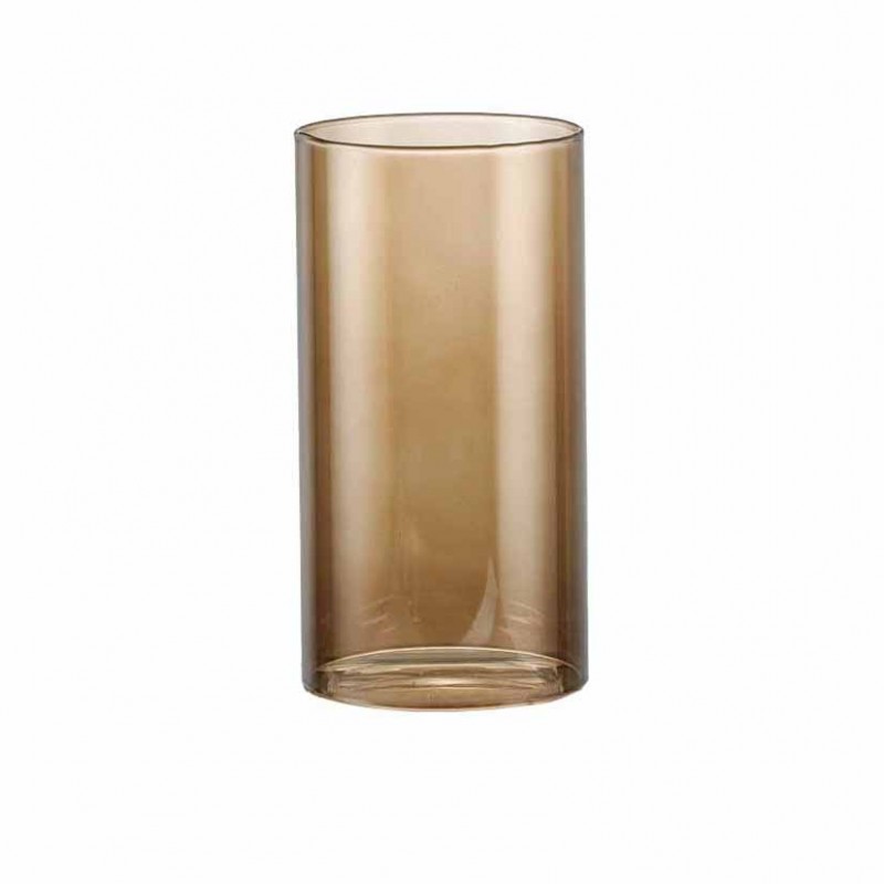 8112/15DF87 | PARAFIAMMA VETRO D12 H15 CM-cappuccino