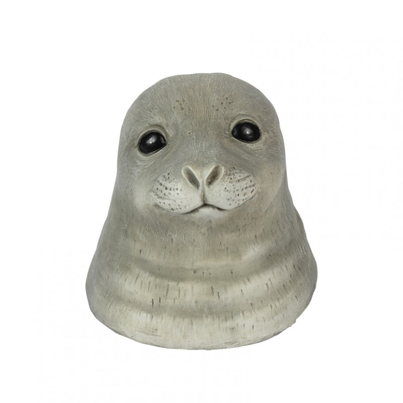 Foca poliresina 19x17,5 h16 - grey