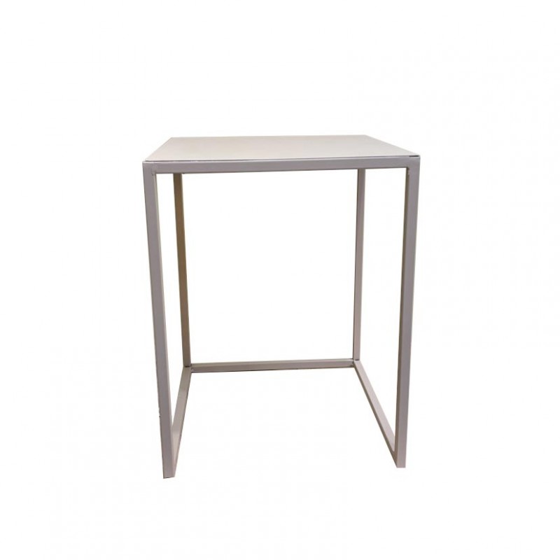 833104B | STRUTTURA MET. 35X35 H45,5cm - beige