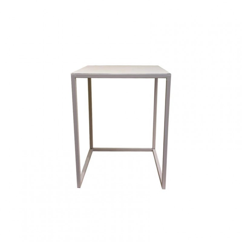 833096A | STRUTTURA MET. 41X41 H65cm - beige