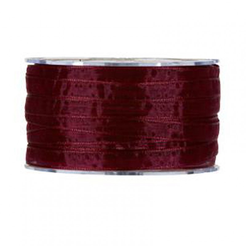 N/organza 10mm 100mt -bordeaux