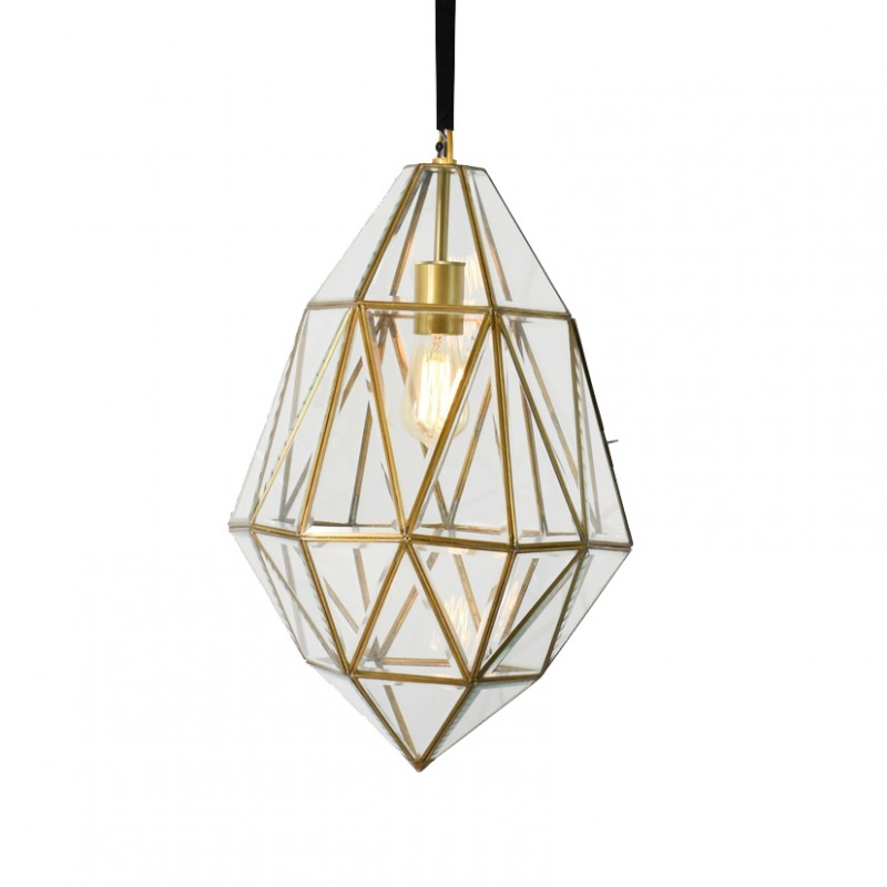 8819L | LAMPADARIO VET. smussato Kg5 D34 H61