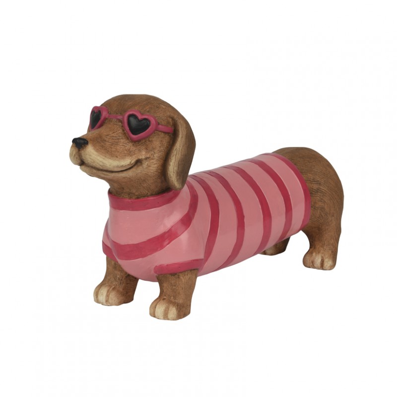 Cane bassotto magnesio 40,5x11,5 h21,5