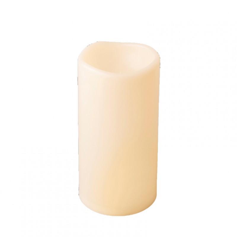 898866 | CANDELA LED D12,5 H25cm - cream/warm