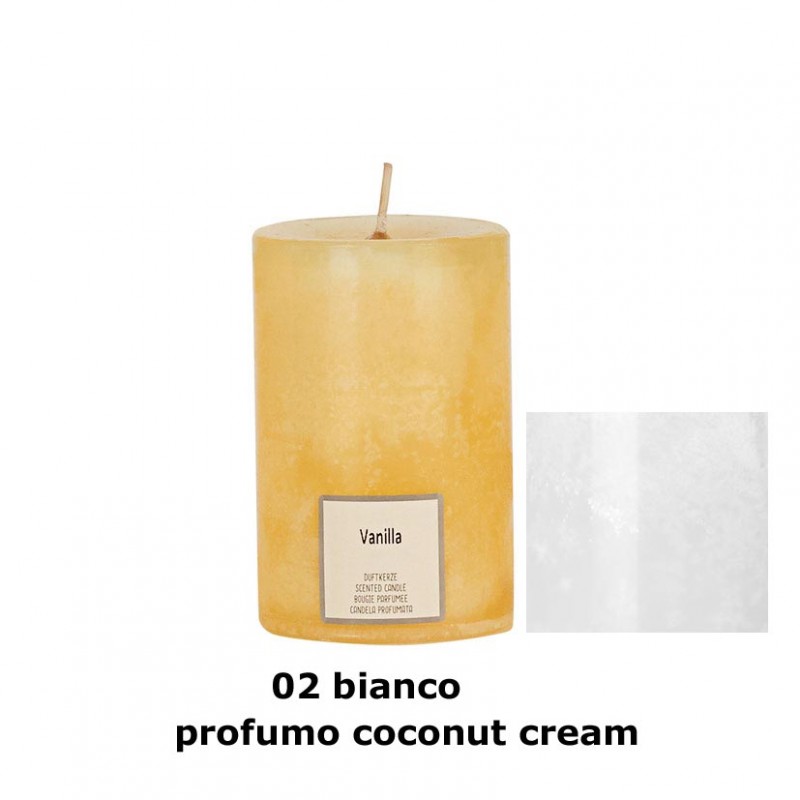 Candele mm90x60 pz4(90/60)-coconut cream
