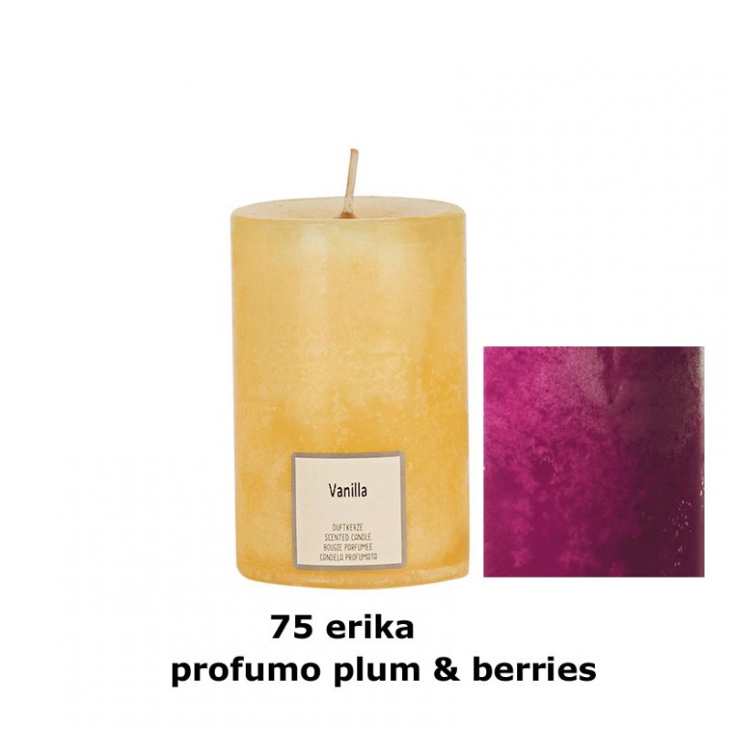 Candele mm90x60 pz4(90/60)-plum & berrie