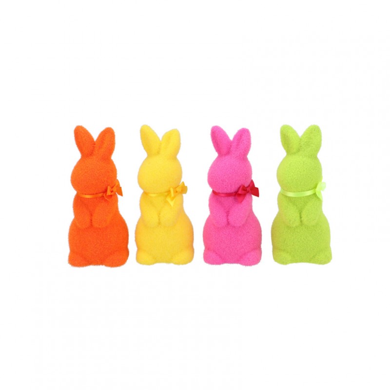 Coniglio flock 7x8 h16cm - ass.