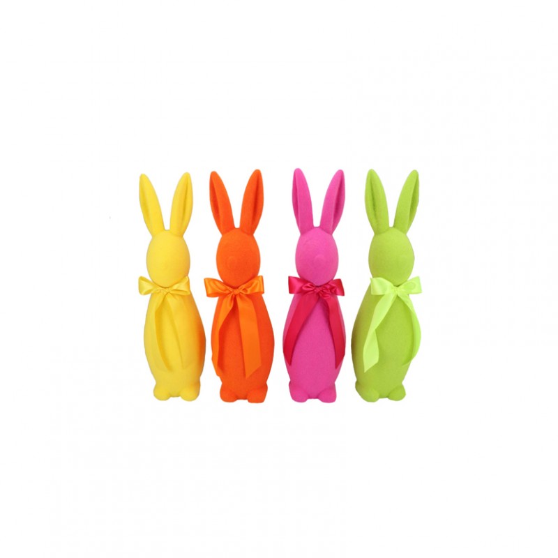 Coniglio flock d10 h31cm - ass.