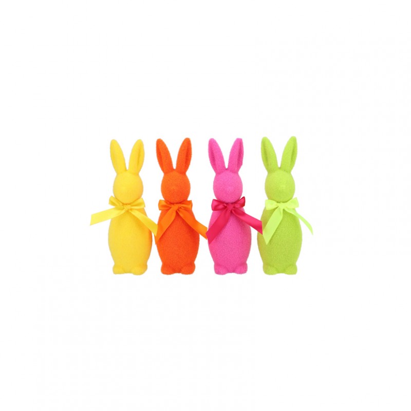 Coniglio flock d5 h16cm - ass.