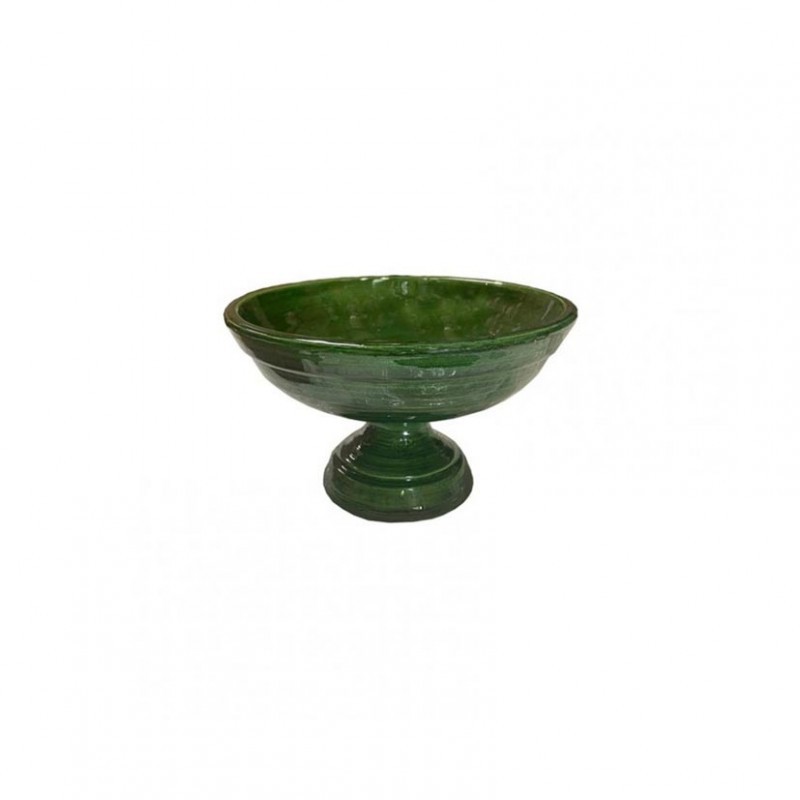 Coppa terrac fascia d14,5 h9,7cm-verde