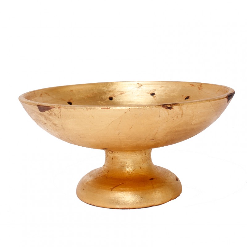 952/24O | COPPA TERRACOTTA liscia 24CM - oro