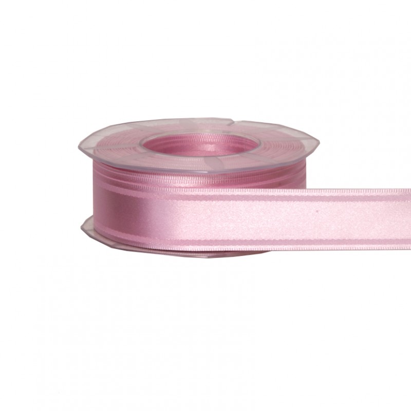 N/raso bordi raso 30mm 25mt - rosa