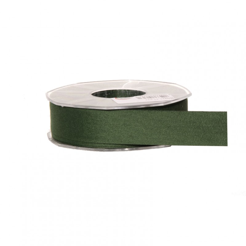 N/polycotton 25mm 25mt - verde scuro