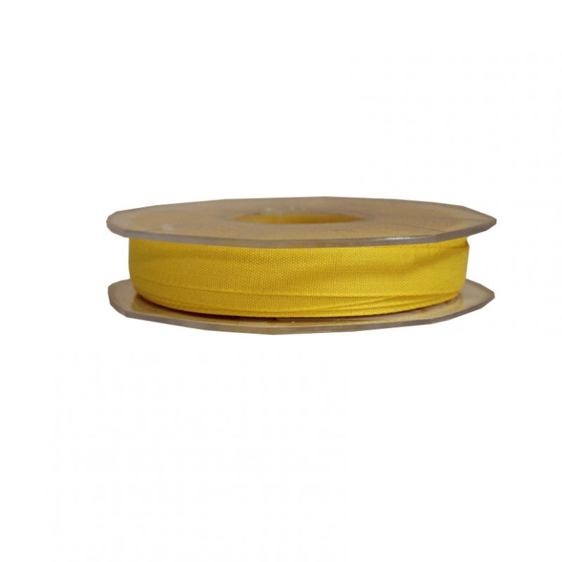 N/garza tipo cotone 12mm 25mt -giallo sc