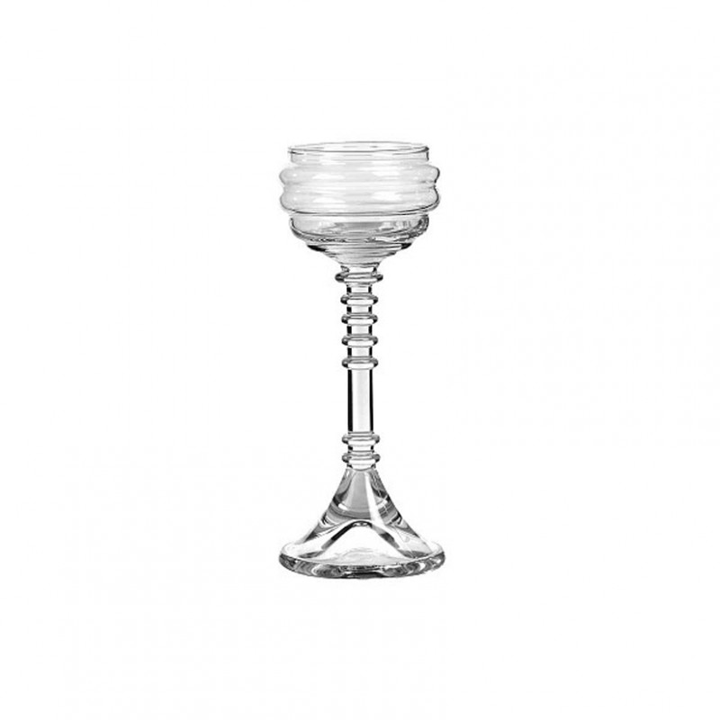 Candelabro vetro d8,5 h21,1 cm