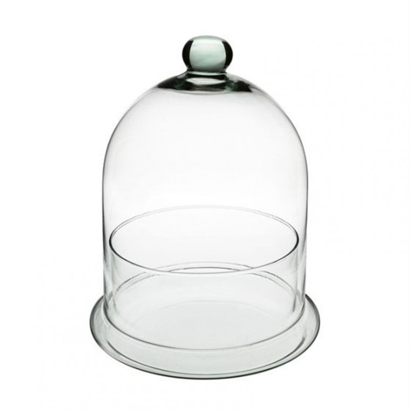 Terrarium cupola vetro d19 h25 cm
