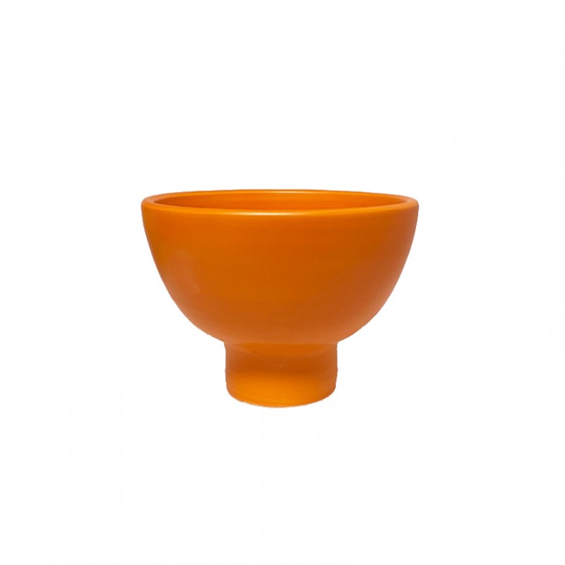 Coppetta terracotta d17 h11 cm- arancio