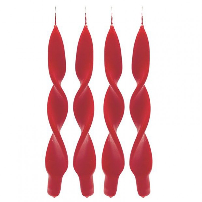 Candele torciglione pz4 mm270x22-rosso