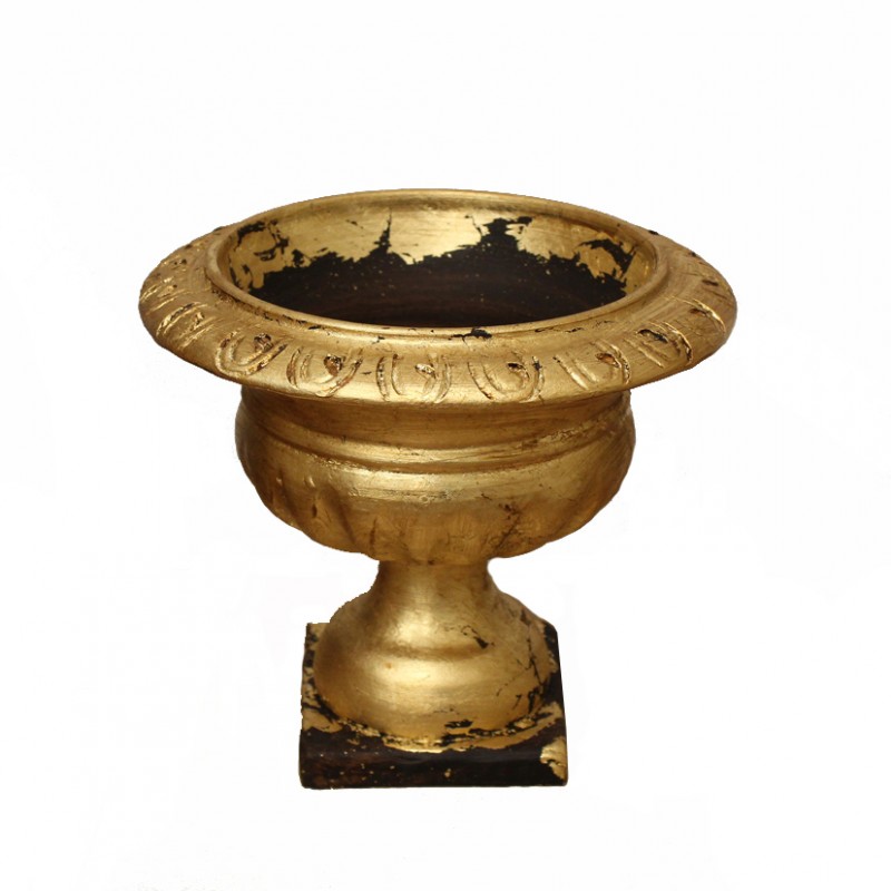B/20ORO | COPPA IMPERO TERRACOTTA D24 H20 CM -oro