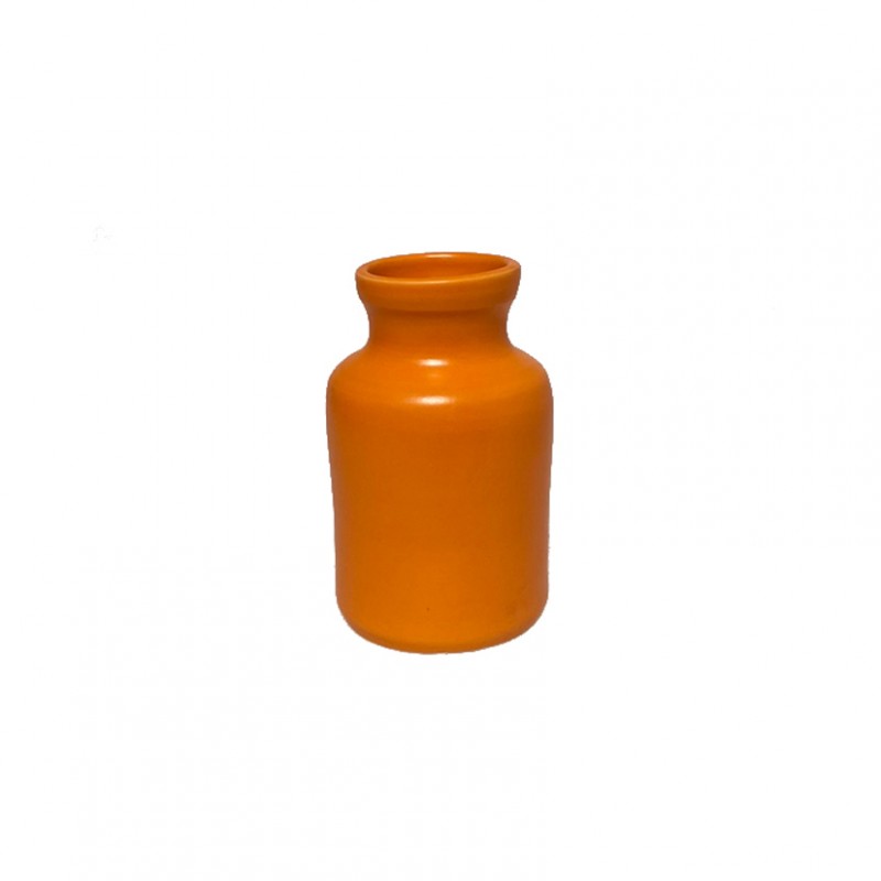 Bottiglia terracotta 6,5 h12,5 cm-aranci
