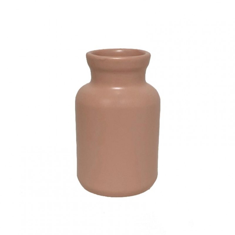 Bottiglia terracotta 8 h15,5 cm -rosa