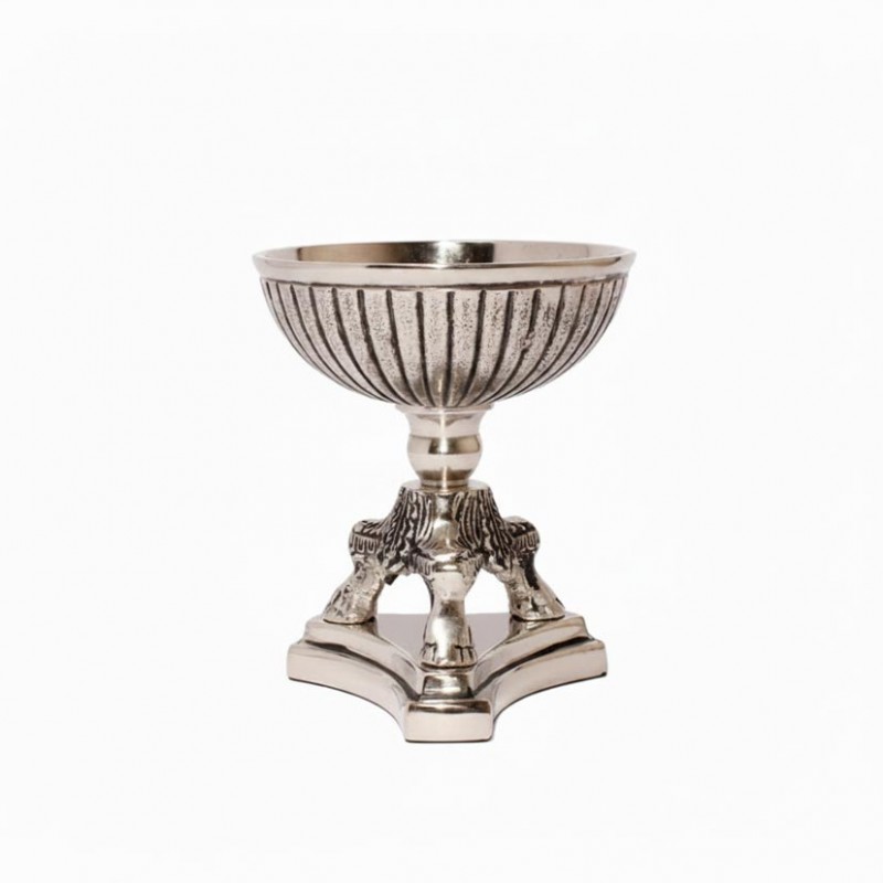 BZ2205-18A | COPPA BAROCCO SILVER D16 H18 CM