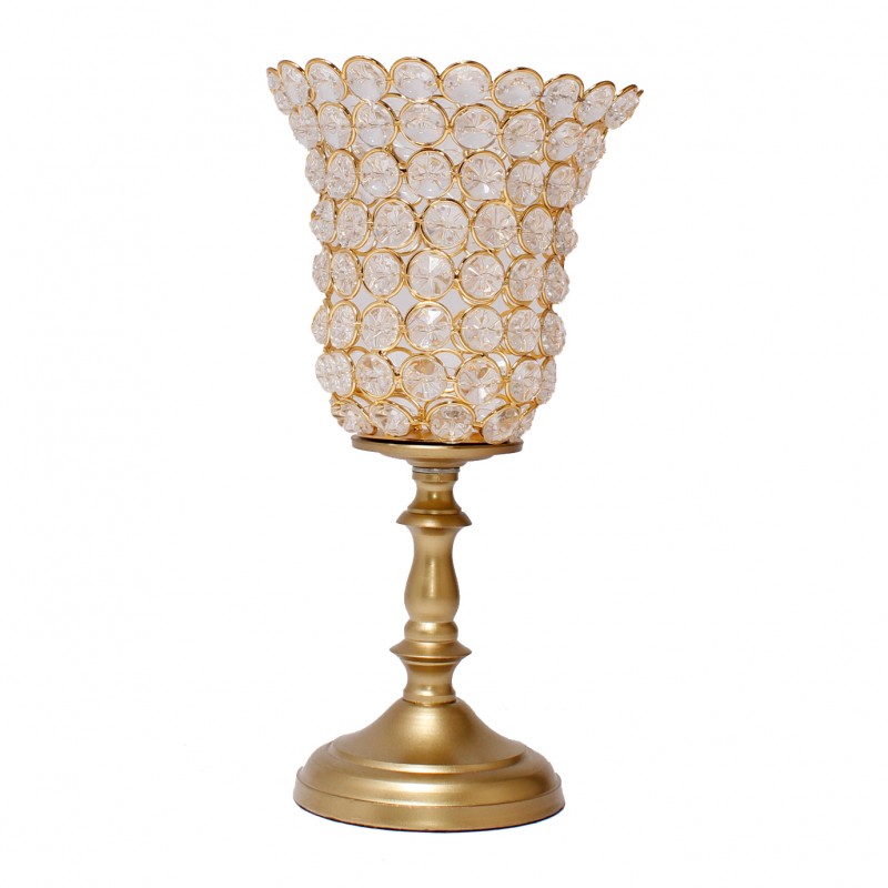 Candelabro gold d13 h25 cm