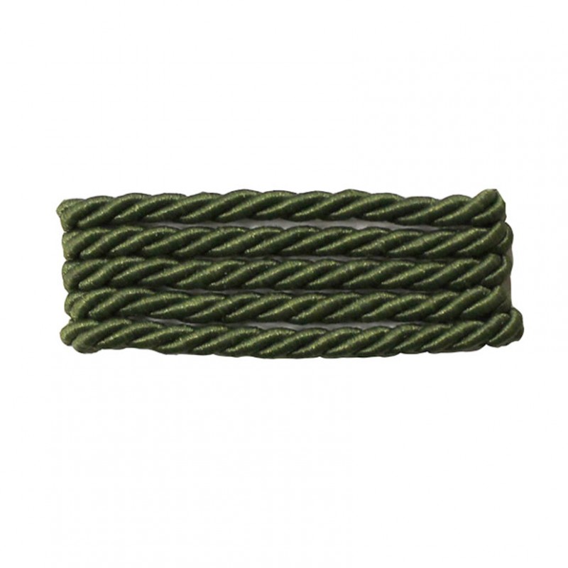 Cordone 3 capi 10mm 10mt -verde muschio