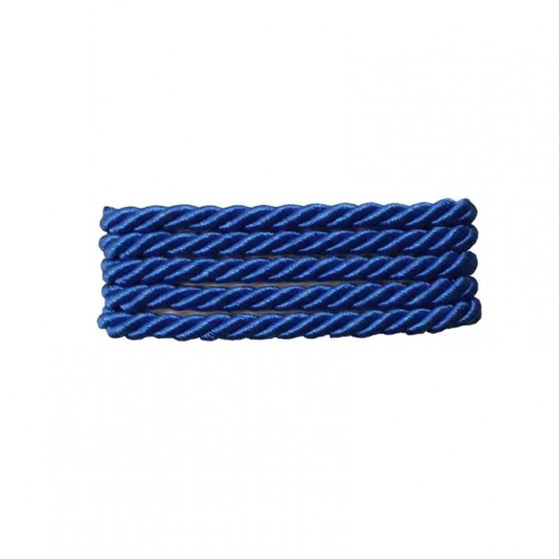 Cordone 3 capi 10mm 10mt -blu elettrico