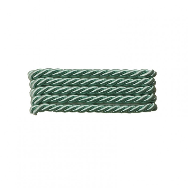 Cordoncino 3 capi 3mm 50mt -verde acqua