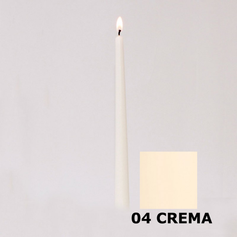 Candele mm250x23 (250/23) pz100 - creme