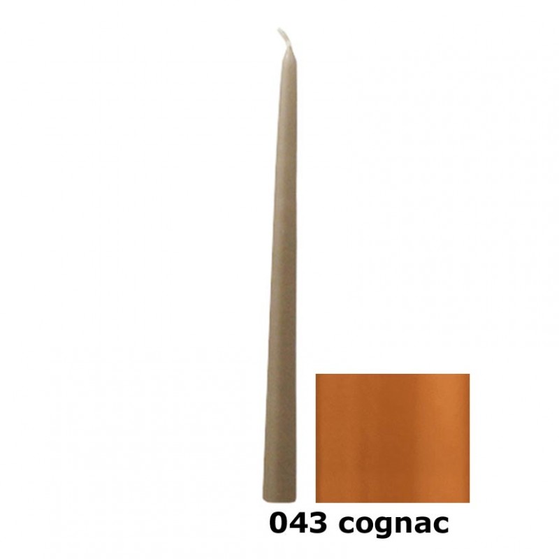 Candele mm250x25 pz12 (250/25) - cognac