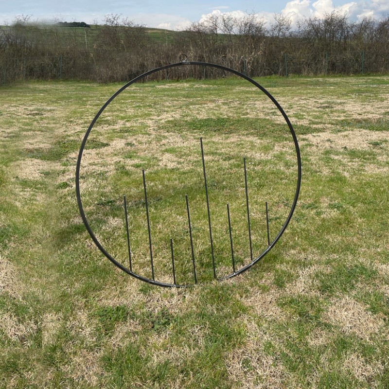 Cerchio sospensione 8 aste d120 - grezzo