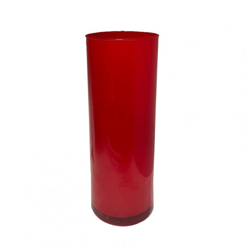 CIL20/50BASICRED | CILINDRO VETRO D19 H50 CM BASIC (19-50)