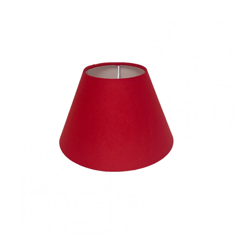 Cappello lampada 20x10xh12cm - rosso
