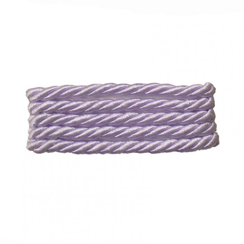 Cordoncino 3 capi 3mm 50mt -lilla