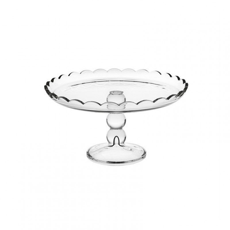 Alzata vetro d25,2 h15,6 cm