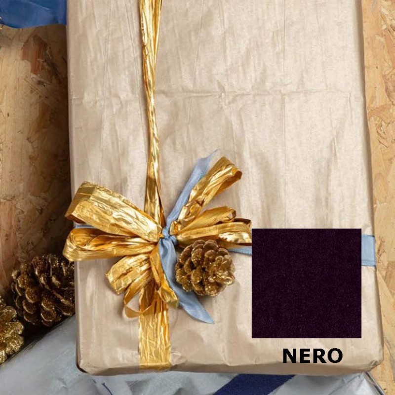 Carta velina fsc 24fogli 50x70cm - nero