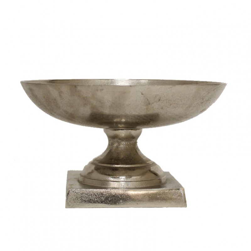 Coppa c/base argento d27,5 x h15,5cm
