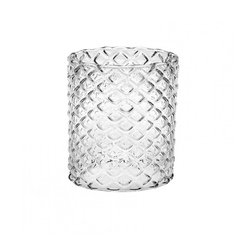 GH-06 | PARAFIAMMA VETRO DIAMANTATO D12 H15 CM