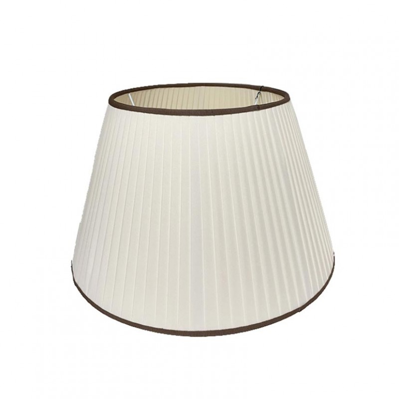 MP50FSCSVR-GR | CAPPELLO LAMPADA 50X30 H28 avorio/marron