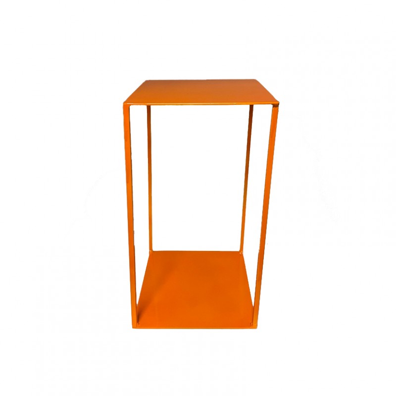 Strut. parallelepip d22x22 h40cm-arancio