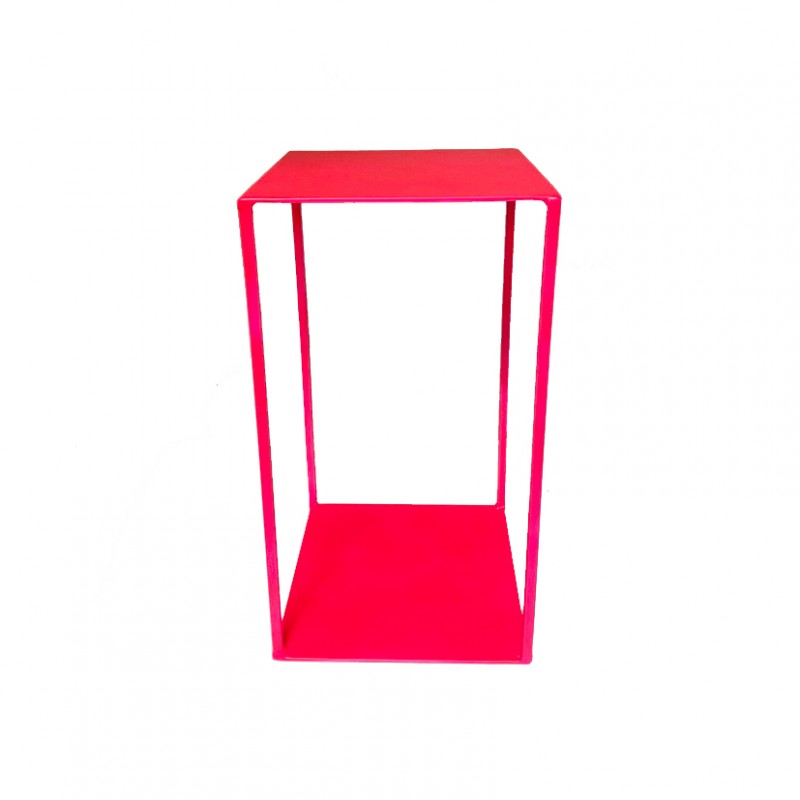 Strut. parallelepip d22x22 h40cm-fucsia