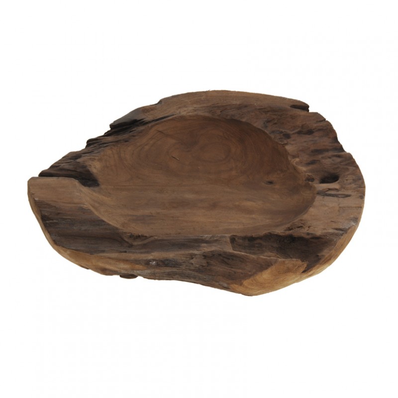 Ciotola teak grezzo d40 cm